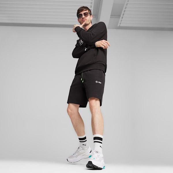 Mercedes-AMG Petronas Motorsport Men's Shorts, PUMA Black, extralarge-IND