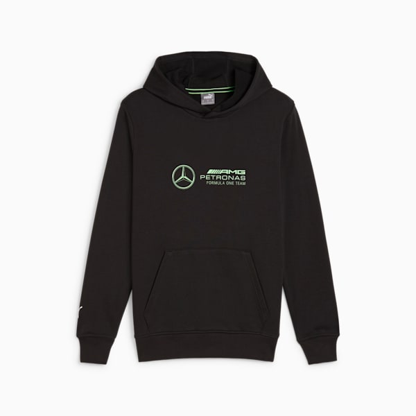 Mercedes-AMG Petronas Motorsport Men's Hoodie, PUMA Black, extralarge-IND