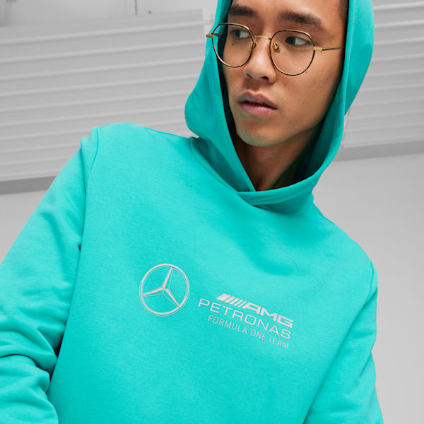 Mercedes-AMG Petronas Motorsport Men's Hoodie, Sheen Green, extralarge-IND