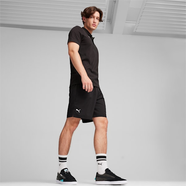 Mercedes-AMG Petronas Motorsport Jacquard Men's Polo, PUMA Black, extralarge-IDN