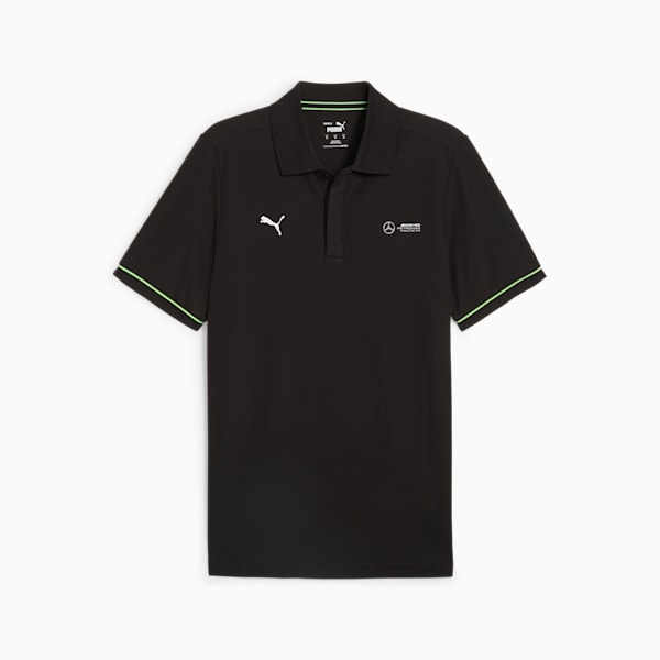 Mercedes-AMG Petronas Motorsport Men's Polo, PUMA Black, extralarge-IND