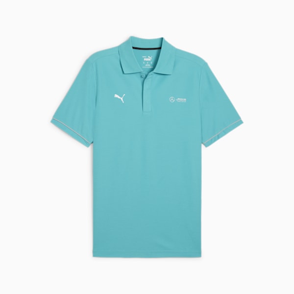 Mercedes-AMG Petronas Motorsport Men's Polo, Sheen Green, extralarge-IND