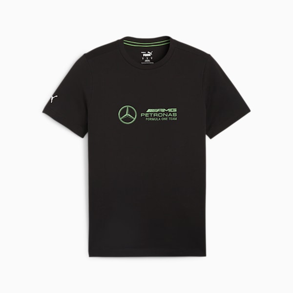 Camiseta con logotipo de Mercedes-AMG Petronas Motorsport para hombre, PUMA Black, extralarge