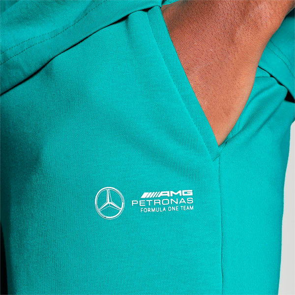 Mercedes-AMG Petronas Motorsport Men's Shorts, Sheen Green, extralarge-IND