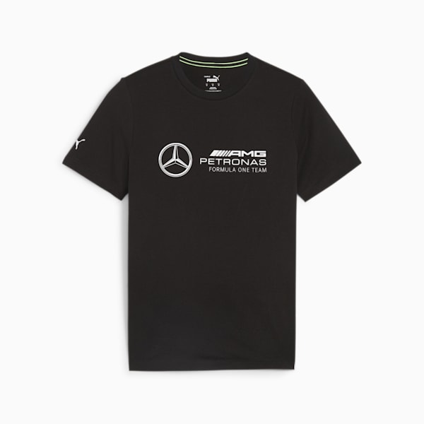Mercedes-AMG Petronas Motorsport Men's Logo T-shirt, PUMA Black, extralarge-AUS