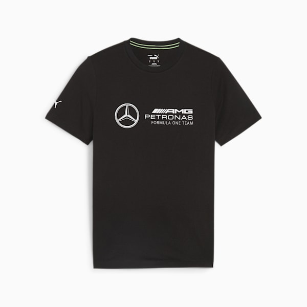 Mercedes-AMG Petronas Motorsport Men's Logo T-shirt, PUMA Black, extralarge-IND