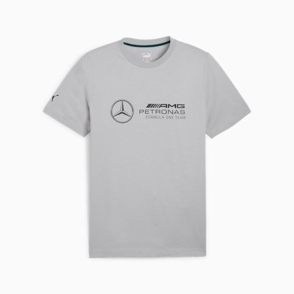 Mercedes-AMG Petronas Motorsport Men's Logo T-shirt, Team Silver, extralarge-AUS
