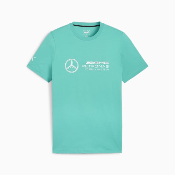 Mercedes-AMG Petronas Motorsport Men's Logo T-shirt, Sheen Green, extralarge-AUS
