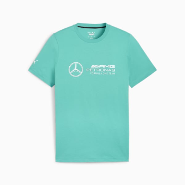 Mercedes-AMG Petronas Motorsport Men's Logo T-shirt, Sheen Green, extralarge-IND