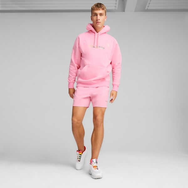 Chandail à capuchon sport automobile Scuderia Ferrari RACE CREW pour homme, Pink Lilac, extralarge