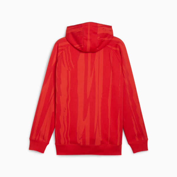 Sudadera con capucha para deportes de motor Scuderia Ferrari Race para hombre, Rosso Corsa, extralarge