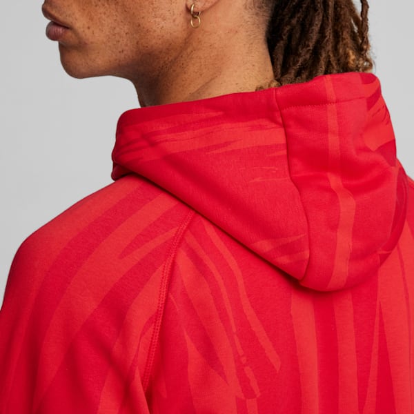 Sudadera con capucha para deportes de motor Scuderia Ferrari Race para hombre, Rosso Corsa, extralarge