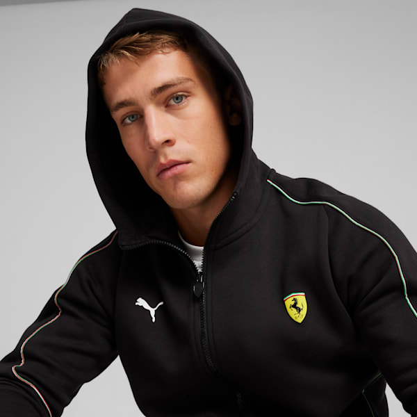 Veste de survêtement à capuche Scuderia Ferrari Motorsport Homme, PUMA Black, extralarge