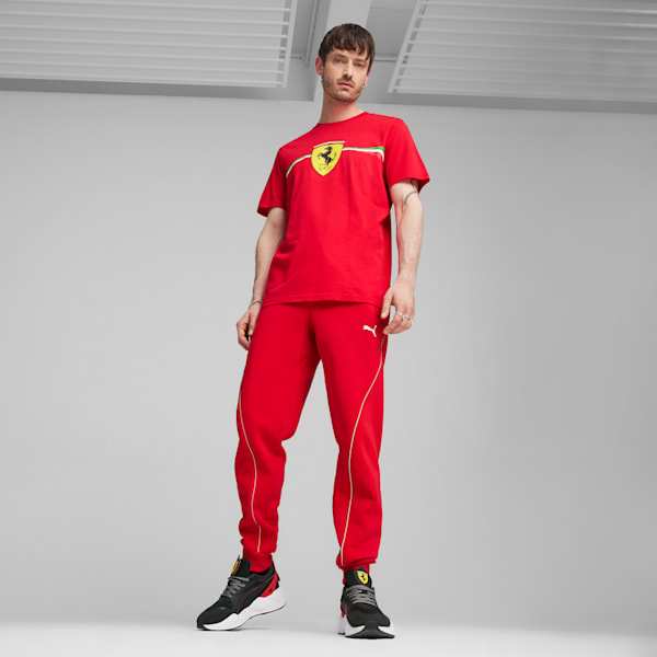 Scuderia Ferrari Men's Motorsport Race Sweat Pants, Rosso Corsa, extralarge