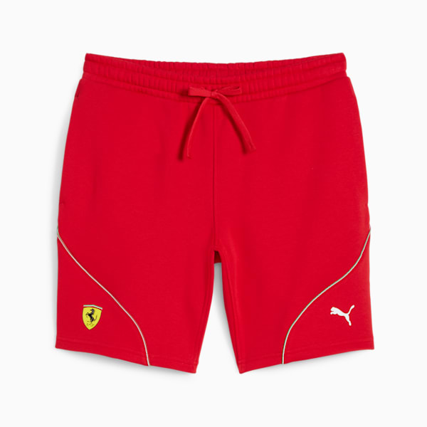 Scuderia Ferrari Men's Motorsport Race Shorts, Rosso Corsa, extralarge