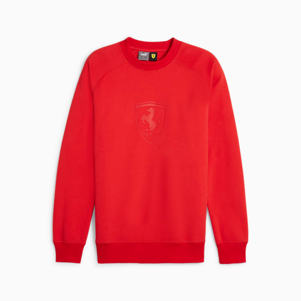 Sudadera para hombre Scuderia Ferrari Race Big Shield Motorsport, PUMA Red, extralarge