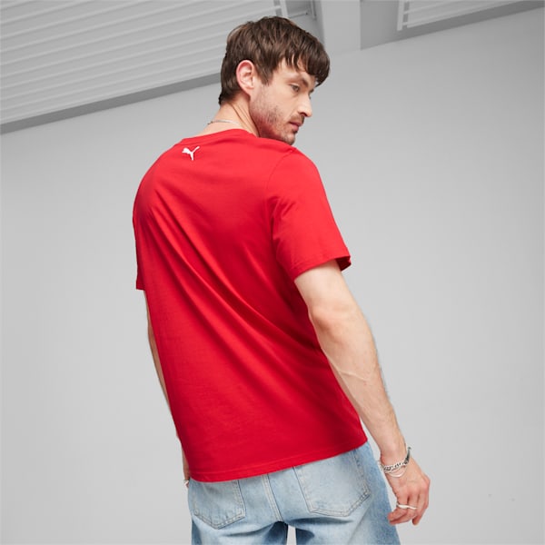 Playera estampada para hombre Scuderia Ferrari Motorsport Race, Rosso Corsa, extralarge