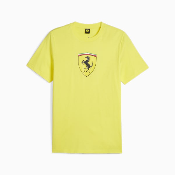 Scuderia Ferrari Race Men's Tee, Speed Yellow, extralarge