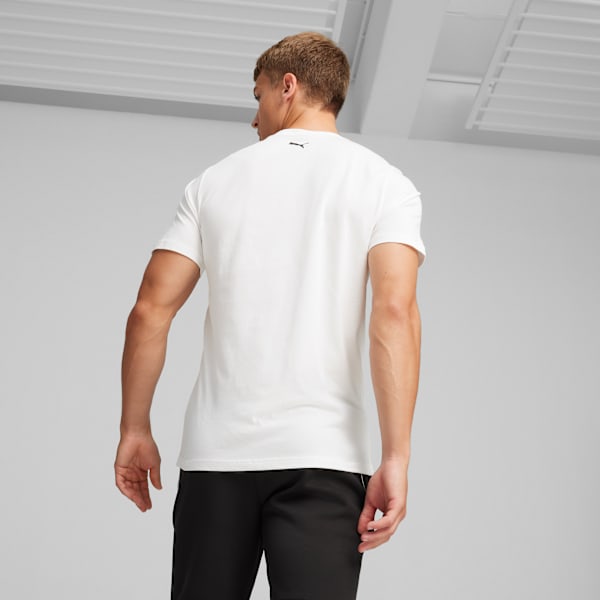 メンズ フェラーリ ビッグ シールド トーナル 半袖 Tシャツ, PUMA White, extralarge-JPN