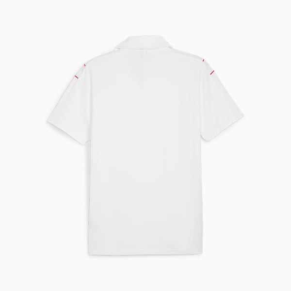 Scuderia Ferrari Race MT7 Men's Polo, PUMA White, extralarge