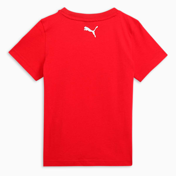 Scuderia Ferrari Race Youth Motorsport Graphic Tee, Rosso Corsa, extralarge-IND