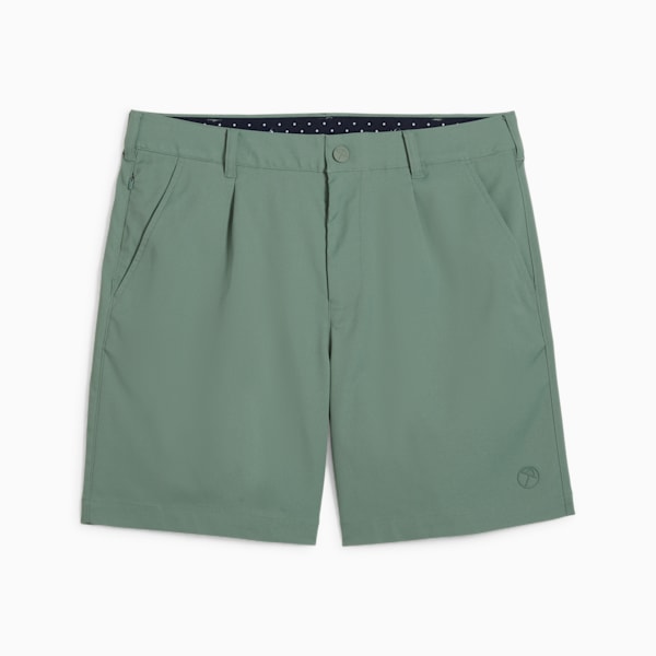 メンズ ゴルフ PUMA x ARNOLD PALMER プリーツ ショーツ, Eucalyptus, extralarge-JPN