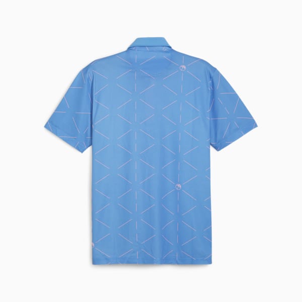 PUMA x ARNOLD PALMER Geo Men's Golf Polo, Blue Skies, extralarge