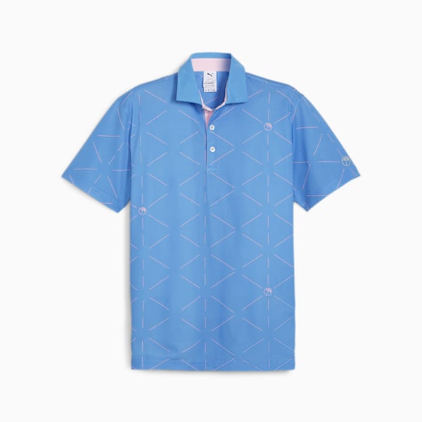 メンズ ゴルフ PUMA x ARNOLD PALMER ゲオ 半袖 ポロシャツ, Blue Skies, extralarge-AUS