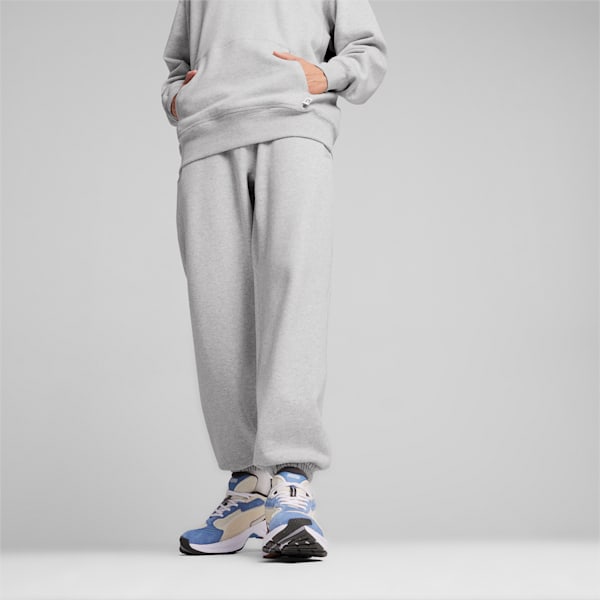 MMQ Men's Sweatpants, Light Gray Heather, extralarge-IND