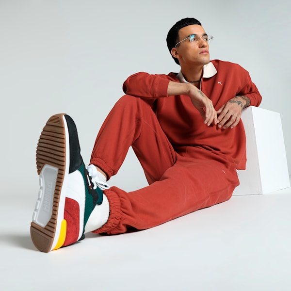 MMQ Men's Sweatpants, Mars Red, extralarge-IND