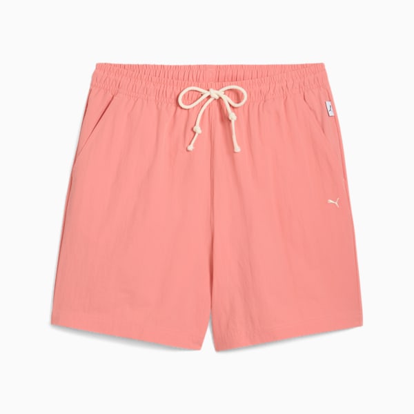 MMQ Men's Shorts, Hibiscus Flower, extralarge