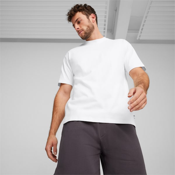 メンズ MMQ 半袖 Tシャツ, PUMA White, extralarge-AUS