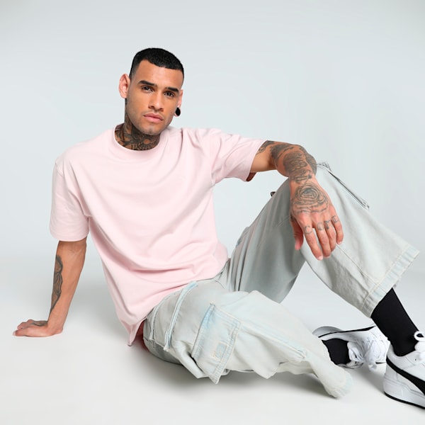 MMQ Men's T-shirt, Mauve Mist, extralarge-IND