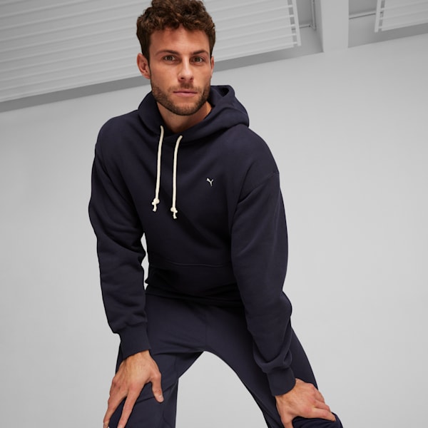 MMQ Men's Hoodie, New Navy, extralarge