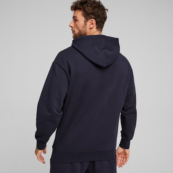 MMQ Men's Hoodie, New Navy, extralarge