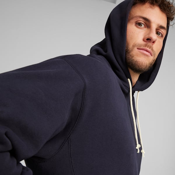 MMQ Men's Hoodie, New Navy, extralarge