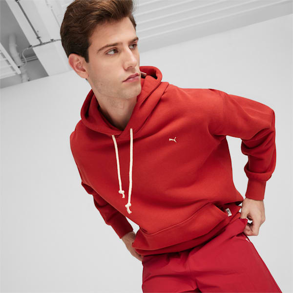 MMQ Men's Hoodie, Club Red, extralarge-IND