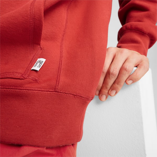 MMQ Men's Hoodie, Club Red, extralarge-IND