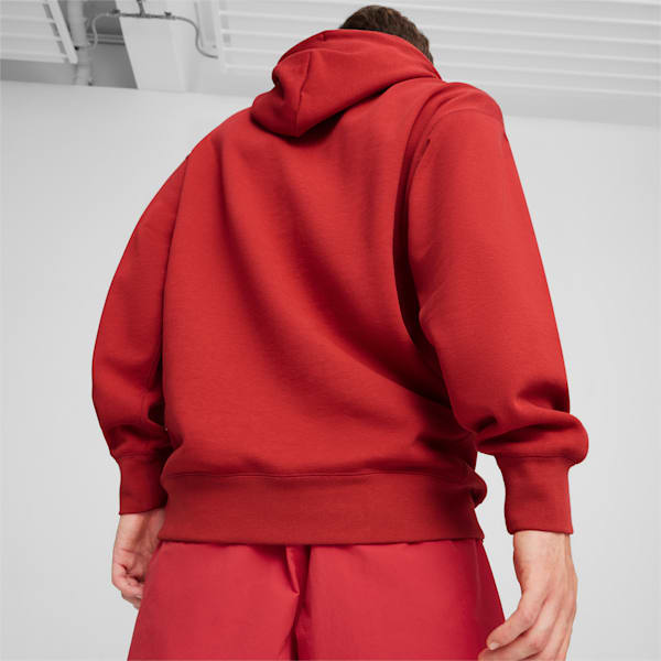 MMQ Men's Hoodie, Club Red, extralarge-IND