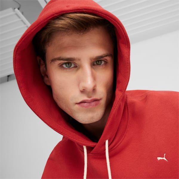 MMQ Men's Hoodie, Club Red, extralarge-IND