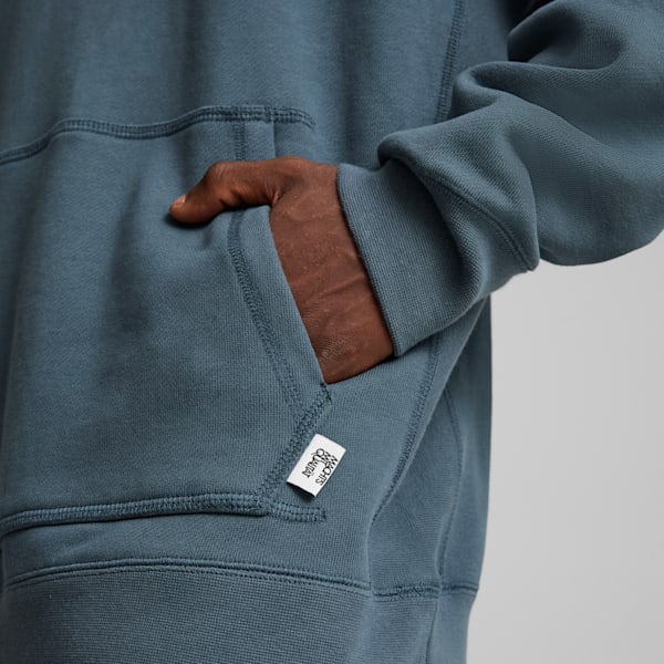 Sudadera MMQ para hombre, Gray Skies, extralarge