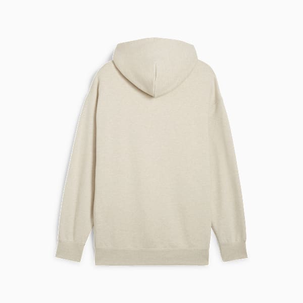 MMQ Men's Relaxed Fit Terry Hoodie, Oatmeal, extralarge-IND