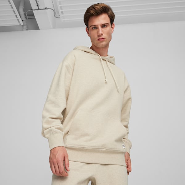 MMQ Men's Hoodie, Oatmeal, extralarge