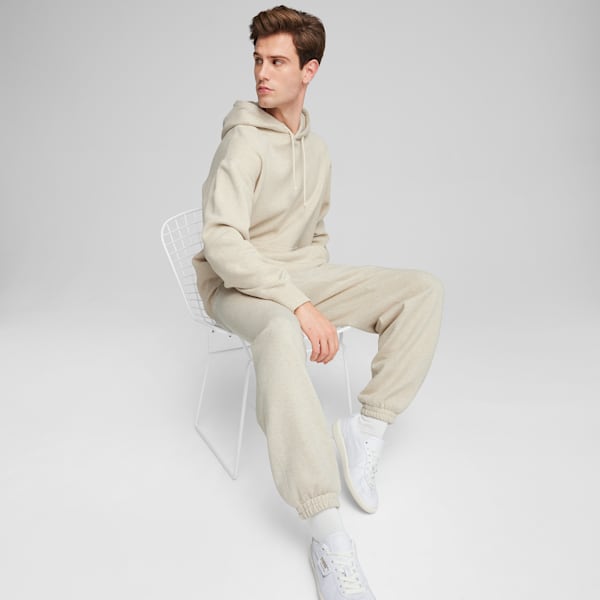 MMQ Men's Hoodie, Oatmeal, extralarge