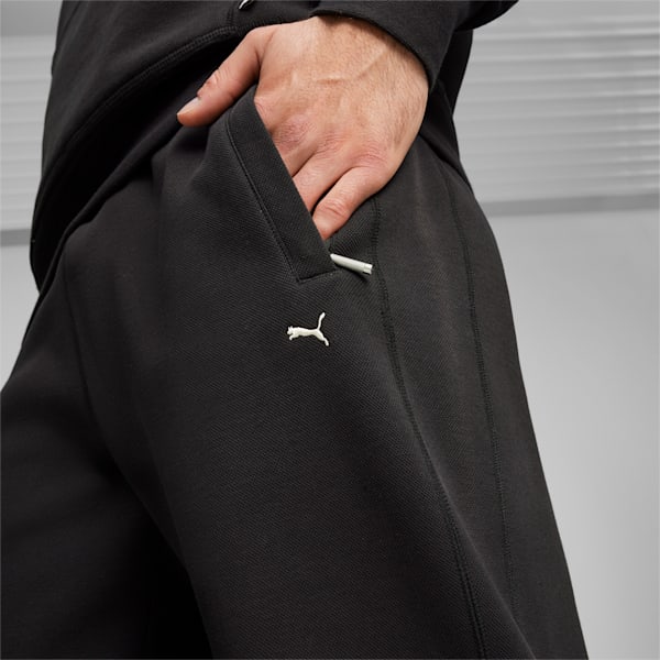 Puma black track pants shop
