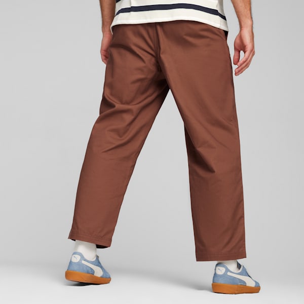 Pantalones chinos MMQ para hombre, Brown Mushroom, extralarge