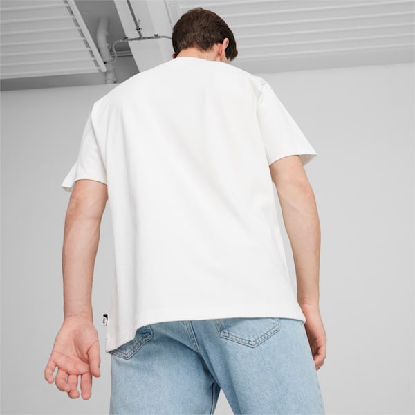 メンズ バスケットボール ノスタルジア グラフィック 半袖 Tシャツ, PUMA White, extralarge-JPN
