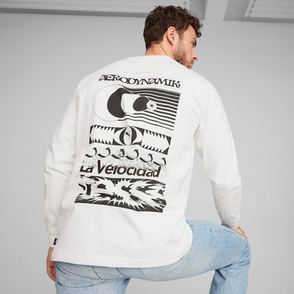 Camiseta de manga larga aerodin mica para hombre GRAPHICS PUMA