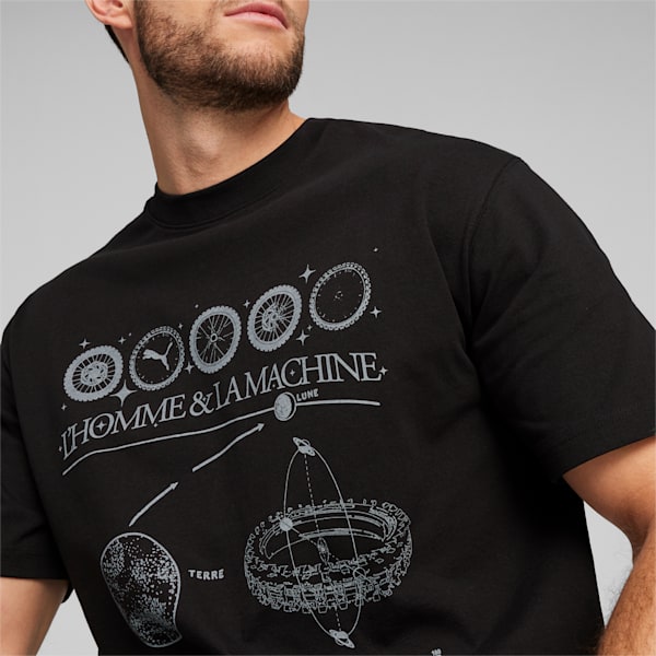 Camiseta L'Homme La Machine para hombre GRAPHICS, PUMA Black, extralarge