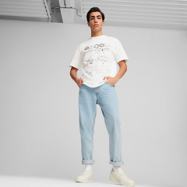 GRAPHICS L'Homme La Machine Men's Tee, PUMA White, extralarge